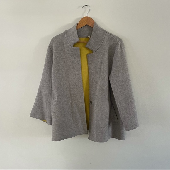 Anthropologie Moth Carey cropped jacket cardigan blazer - Picture 3 of 6